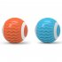 Cats Dogs Electric Ball Toys Built in Obstacle Avoidance LED Lights Intelligent Rolling Ball For Anxiety Relief Boredom Reduce orange red