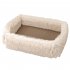 Cats Scratching Board Rectangle Cat Scratcher Pad Grinding Claws Cardboard Corrugated Paper Kitten Scrapers With Fluffy Baffles On 4 Sides Pet Furniture Supplie