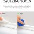 Caulking  Tool Kit Silicone Sealant Finishing Tool Grout Scraper Caulk Remover And Caulk Nozzle Caulk Cap 17 piece set