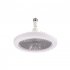 Ceiling Fans Light Ceiling Fan With 3 Adjustable Wind Speeds Timer Smart Remote Ceiling Fans With Light Indoor E27 Light Fixture For Bedroom Living Room Kitchen