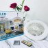 Ceiling Fans Light Ceiling Fan With 3 Adjustable Wind Speeds Timer Smart Remote Ceiling Fans With Light Indoor E27 Light Fixture For Bedroom Living Room Kitchen
