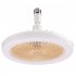 Ceiling Fans Light Ceiling Fan With 3 Adjustable Wind Speeds Timer Smart Remote Ceiling Fans With Light Indoor E27 Light Fixture For Bedroom Living Room Kitchen