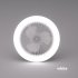 Ceiling Fans Light Ceiling Fan With 3 Adjustable Wind Speeds Timer Smart Remote Ceiling Fans With Light Indoor E27 Light Fixture For Bedroom Living Room Kitchen