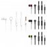 Celebrat D2 Wired Earbuds In Ear Headphones Heavy Bass Earphones Noise Isolating Wired Earbuds For All 3 5mm Jack Device black