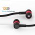 Celebrat D2 Wired Earbuds In Ear Headphones Heavy Bass Earphones Noise Isolating Wired Earbuds For All 3 5mm Jack Device black