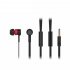 Celebrat D2 Wired Earbuds In Ear Headphones Heavy Bass Earphones Noise Isolating Wired Earbuds For All 3 5mm Jack Device black