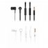 Celebrat D2 Wired Earbuds In Ear Headphones Heavy Bass Earphones Noise Isolating Wired Earbuds For All 3 5mm Jack Device black