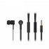 Celebrat D2 Wired Earbuds In Ear Headphones Heavy Bass Earphones Noise Isolating Wired Earbuds For All 3 5mm Jack Device black