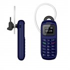 Cell Phone 0.66 Inch Earphone Dialer with Ear Hook Phone Dual Card Dual Standby