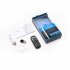 Cell Phone 0 66 Inch Earphone Dialer with Ear Hook Phone Dual Card Dual Standby Mini Mobile Phone Dialer Blue