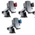 Cell Phone Car Stand Universal Mobile Phone Support Automatic Locking Desktop Phone Stand Suction Cup Mount Adjustable Length Angle Cell Phone Car Mount Accesso