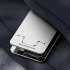 Cell Phone Stand Fully Adjustable Foldable Desktop Phone Holder Cradle Dock For Desk Bed Kitchen Home Office grey