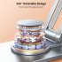 Cell Phone Stand Fully Adjustable Foldable Desktop Phone Holder Cradle Dock For Desk Bed Kitchen Home Office grey