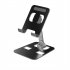 Cell Phone Stand Upgraded Aluminum Adjustable Phone Cradle Dock Holder Anti Slip For All Mobile Devices Up To 12 9 Inches silver