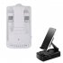 Cell Phone Stand with Wireless Bluetooth Speaker Telescopic Tablet Mobile Phone Holder White