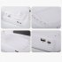 Cell Phone Stand with Wireless Bluetooth Speaker Telescopic Tablet Mobile Phone Holder White