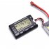 Cellmeter7 Digital Battery Capacity Checker Controller Tester for LiPo LiFe  Li ion NiMH Nicd  black