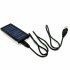Cellphone portable solar charger for popular mobilephone brands   This well designed metal cased charger is ideal for the person on the go or anyone planning an