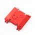 Center Gear Box Mount CNC Aluminum Skid Plate For 1 10 RC Crawler Car Axial Wraith 90018 red
