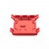 Center Gear Box Mount CNC Aluminum Skid Plate For 1 10 RC Crawler Car Axial Wraith 90018 red