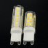 Ceramic Dimmable LED Light Source Tri Color Changing PC Cover G4 G9 E14 7W 220V 700LM SMD2835 G9 Long
