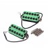 Ceramic Magnets Green Dual Pickup for Gibson Les Paul   SG Electric Guitar Music Instrument Accessories