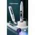 Ceramic Pet Electric Partial Hair  Trimmer Led Lighting Lamp R shaped Chamfering Bit Hair Pushing Device For Shaving Feet Rechargeable