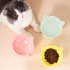 Ceramic Raised Cat Bowls Tilted Elevated Food Water Bowls Anti Vomit Microwave Dishwasher Safe Cat Bowl Pet Supplies white