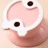 Ceramic Raised Cat Bowls Tilted Elevated Food Water Bowls Anti Vomit Microwave Dishwasher Safe Cat Bowl Pet Supplies white