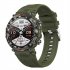 Cf11 Smart Watch for Men 1 39 Inches Full Touch Screen IP67 Waterproof Sport Fitness Watch Green