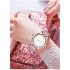 Cf12 Women Smart Watch Bluetooth compatible 5 2 Calling Heart Rate Blood Pressure Monitoring Sports Smartwatch Gold