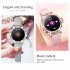 Cf12 Women Smart Watch Bluetooth compatible 5 2 Calling Heart Rate Blood Pressure Monitoring Sports Smartwatch Gold