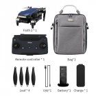 Cfly  Faith2 Foldable 4k  Camera Drone With  3-axis  Gimbal 35min  Flight  Time Blue 2 batteries