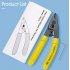 Cfs 3 Fiber Optical Stripper Pliers 3 port Wire Strippers Ftth Optic Fast Stripping Pliers Tool Supplies yellow