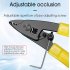 Cfs 3 Fiber Optical Stripper Pliers 3 port Wire Strippers Ftth Optic Fast Stripping Pliers Tool Supplies yellow