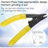 Cfs 3 Fiber Optical Stripper Pliers 3 port Wire Strippers Ftth Optic Fast Stripping Pliers Tool Supplies yellow