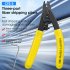 Cfs 3 Fiber Optical Stripper Pliers 3 port Wire Strippers Ftth Optic Fast Stripping Pliers Tool Supplies yellow