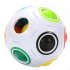 Challenging Puzzle Ball Speed Cube     11 Rainbow Colors to Solve
