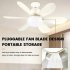 Chandelier Ceiling Fan With Lights Remote Control Memory Function Farmhouse Modern Ceiling Fans 3 Speeds 3 Color Temperatures For E27 Socket Bedroom Living Room