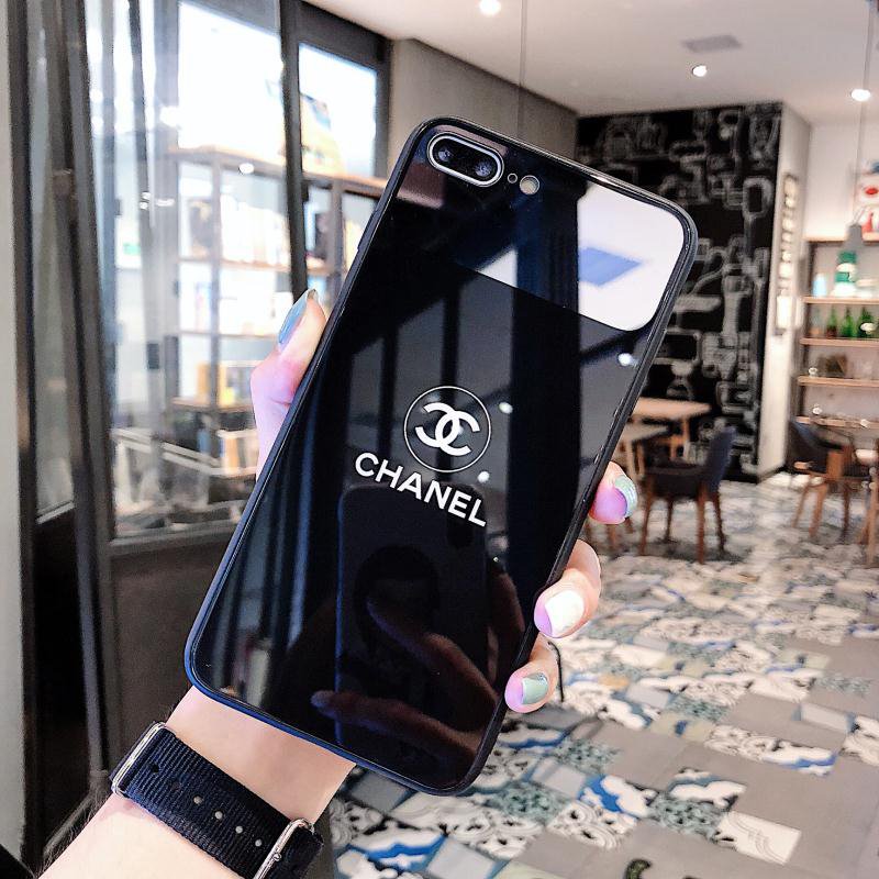 Wholesale Chanel Icon Phone Case For Iphone6 6s 6 6s Plus 7 8 7 8plus X Xs Xr Xs Max Stylish Chic Mirror Full Protection Anti Falling Black From China