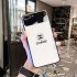 Chanel Icon Phone Case for iPhone6 6S  6 6S PLUS  7 8  7 8plus  X XS  XR  XS MAX Stylish Chic Mirror Full Protection Anti falling white