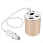 Charge all your electronics on the road and never run out of juice again with this car USB charger 