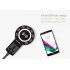 Charge up to 8 gadgets at the same time with the 8 port USB wall charger coming with a Qi charging pad and USB C cable 