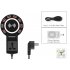 Charge up to 8 gadgets at the same time with the 8 port USB wall charger coming with a Qi charging pad and USB C cable 
