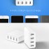 Charge up to four devices at once with this multifunctional Xiaomi USB Charger  AC 100 to 240V range allows you to use it anywhere on the globe 