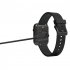 Charger Cradle Power Adapter Fast Charging Cable Compatible For Realme Techlife Watch Dizo Watch2 Oppo black