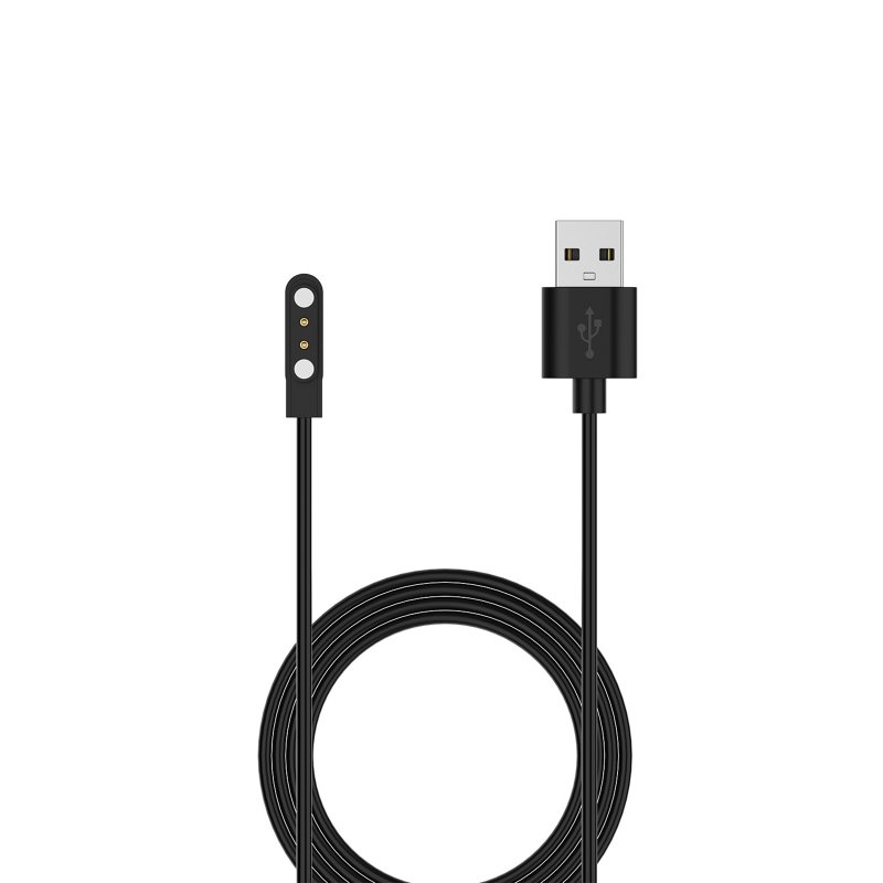 Charger Cradle Power Adapter Fast Charging Cable Compatible For Realme Techlife Watch Dizo Watch2 Oppo black