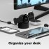 Charger Dock Holder Compatible For Samsung Galaxy Watch5 5pro Silicone Charging Stand Smartwatch Accessories black