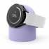 Charger Dock Holder Compatible For Samsung Galaxy Watch5 5pro Silicone Charging Stand Smartwatch Accessories black