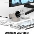 Charger Dock Holder Compatible For Samsung Galaxy Watch5 5pro Silicone Charging Stand Smartwatch Accessories black